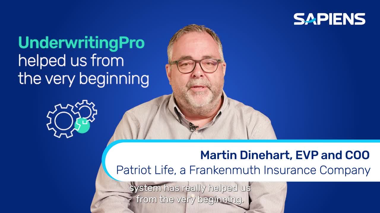 Patriot Life Uses Sapiens UnderwritingPro for Straight-Through Processing and Efficiency